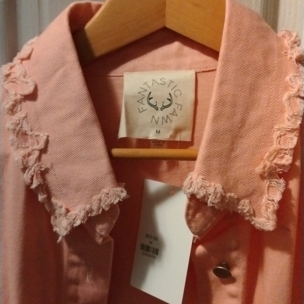 Gorgeous Pink Sequin Long Sleeve Shirt - Picture 4 of 11